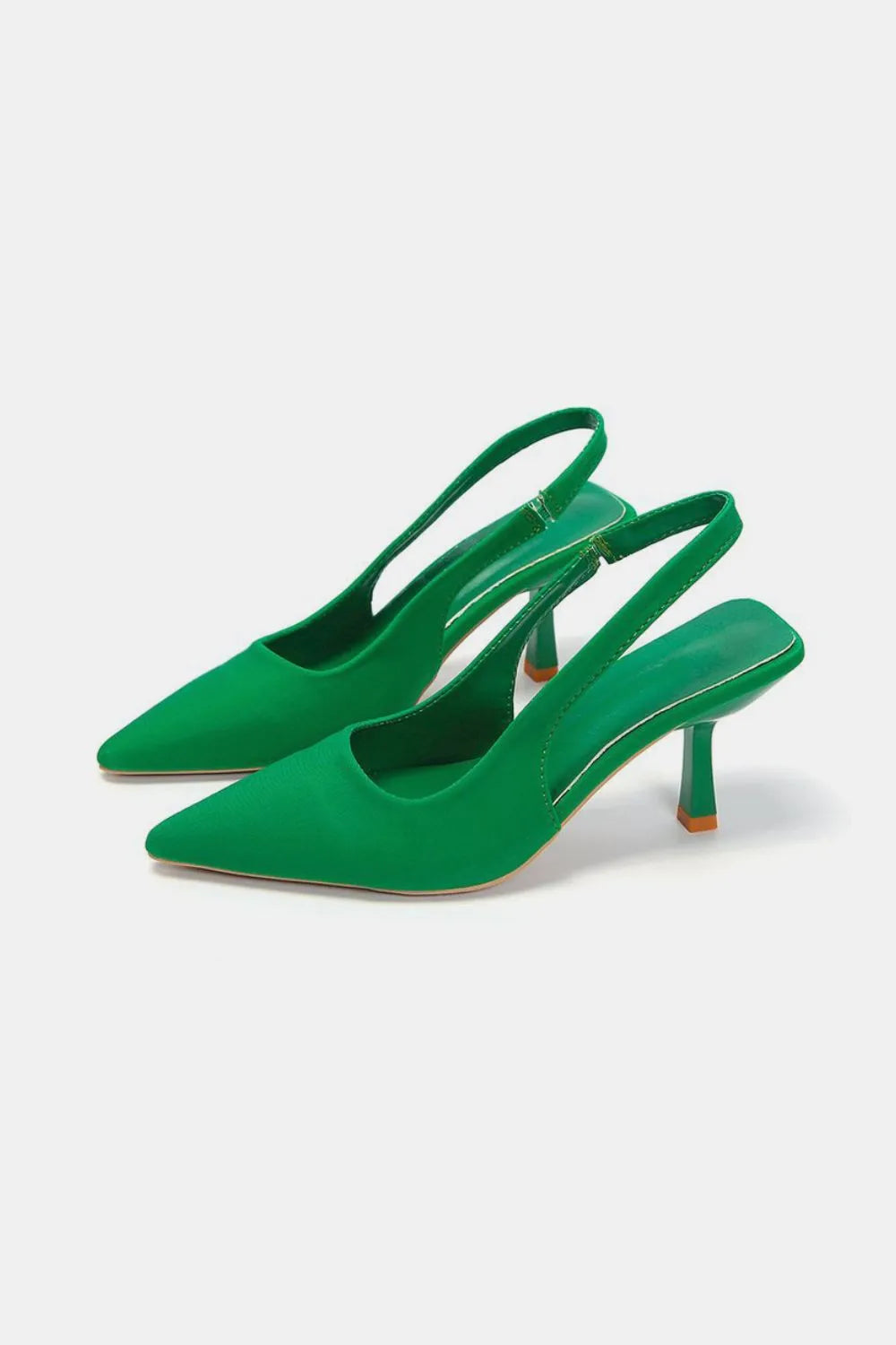 Marlowe Venturi — PU Leather Point Toe Pumps Fashion Footwear, alternate view 6