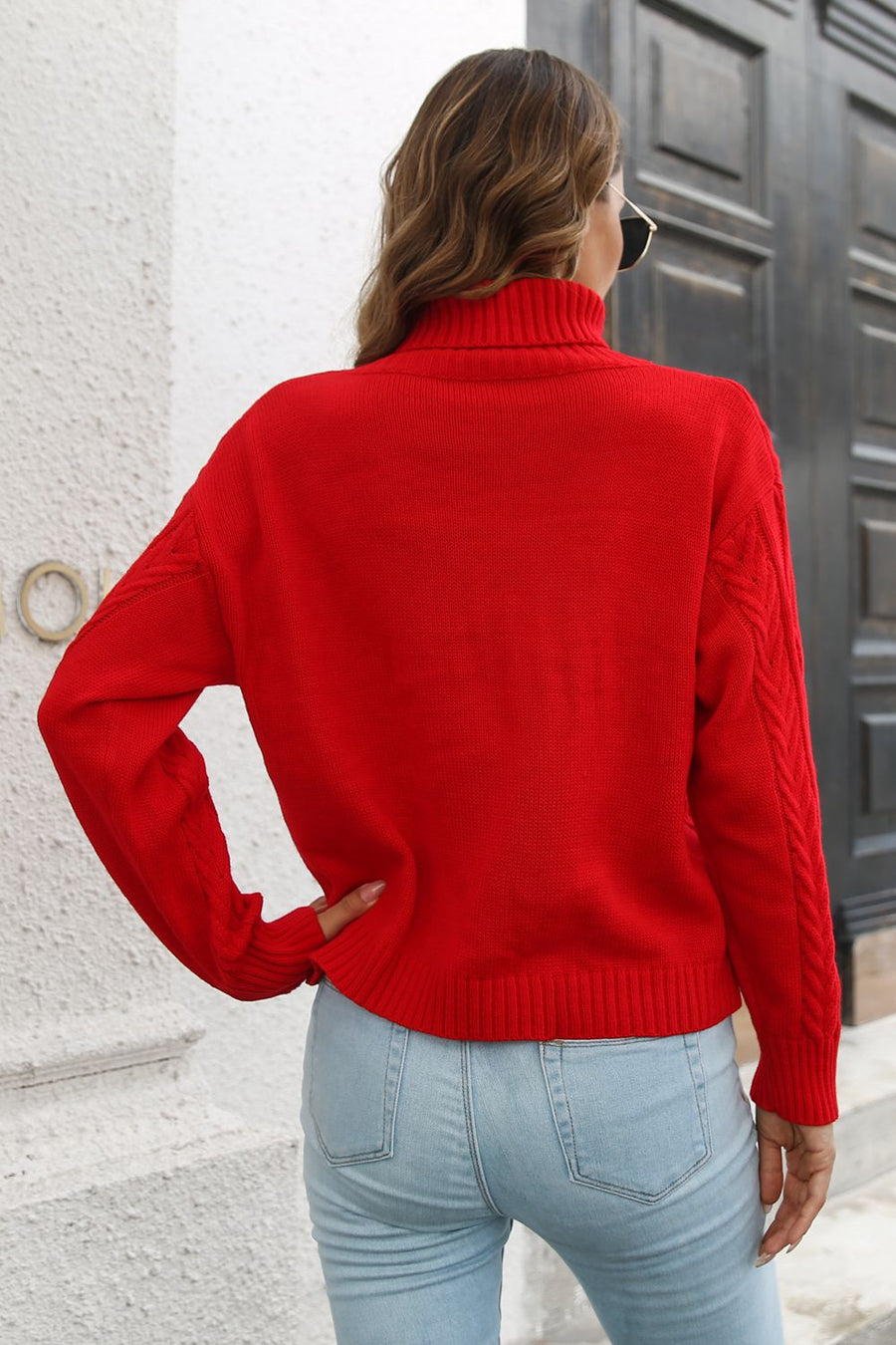 Ciel Valmont — Turtleneck Long Sleeve Sweater, alternate view 2
