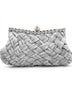 Diamond Bridal Clutch Bag Fold Dress Female Cloth Bag