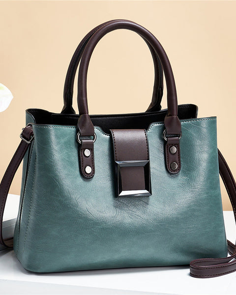 Women Shoulder Bag Big Buckle Handbags Work Daily Office Crossbody Bags - Opulent Empire