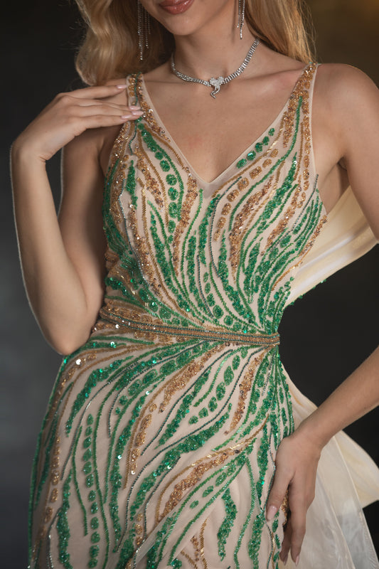 Evening Gown: Style HM119 - Opulent Empire