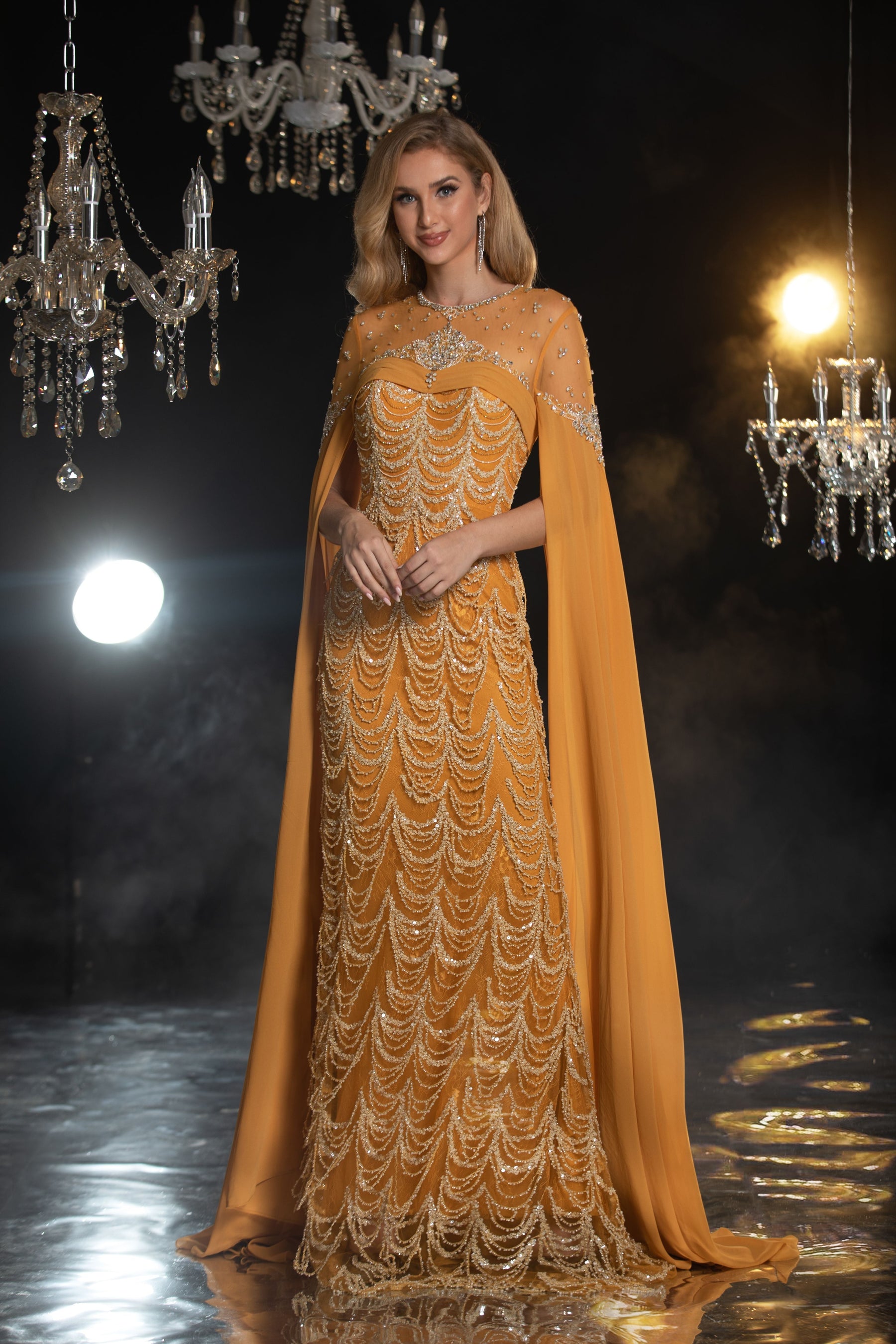 Roxanne Laurent — Formal Evening Gown, alternate view 5