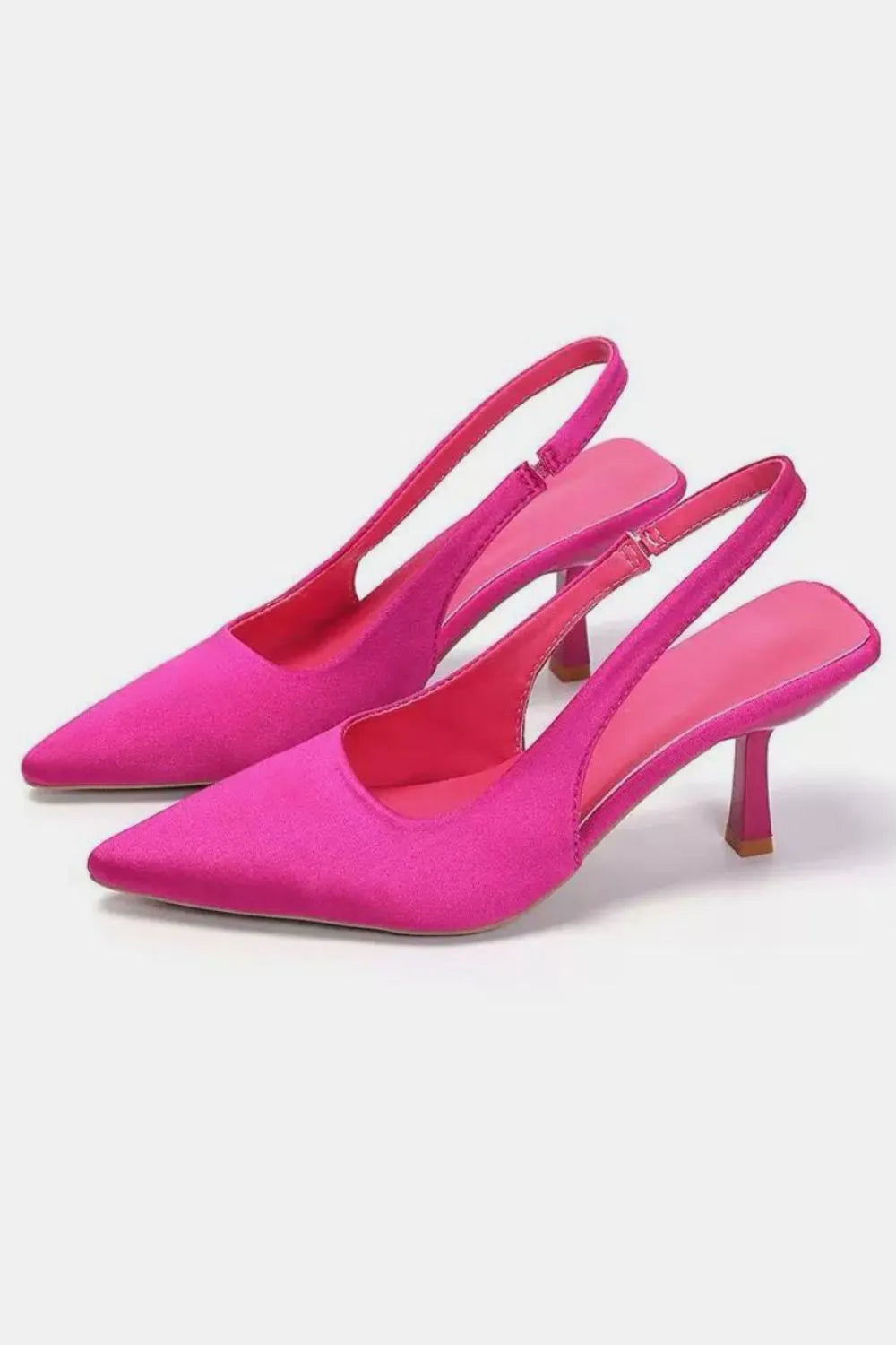 Marlowe Venturi — PU Leather Point Toe Pumps Fashion Footwear, alternate view 3