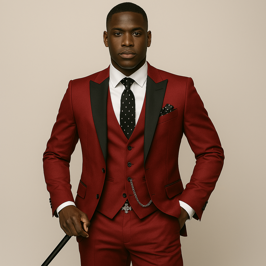 Elspeth — Men's Three-piece Suit Bridegroom Best Man Wedding Suit Men, alternate view 3
