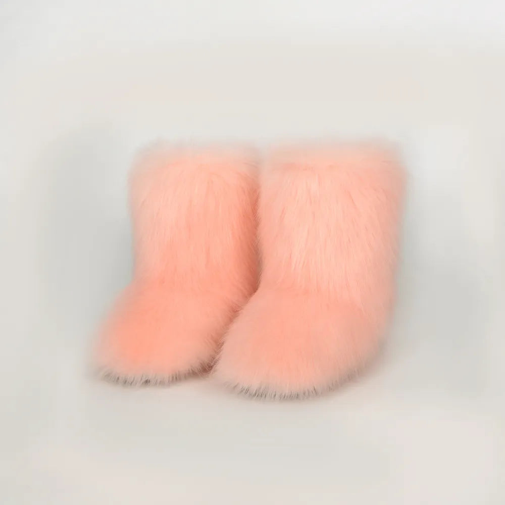 Cove Marino — Thermal Fuzzy Platform Boots Fashion Footwear, alternate view 5