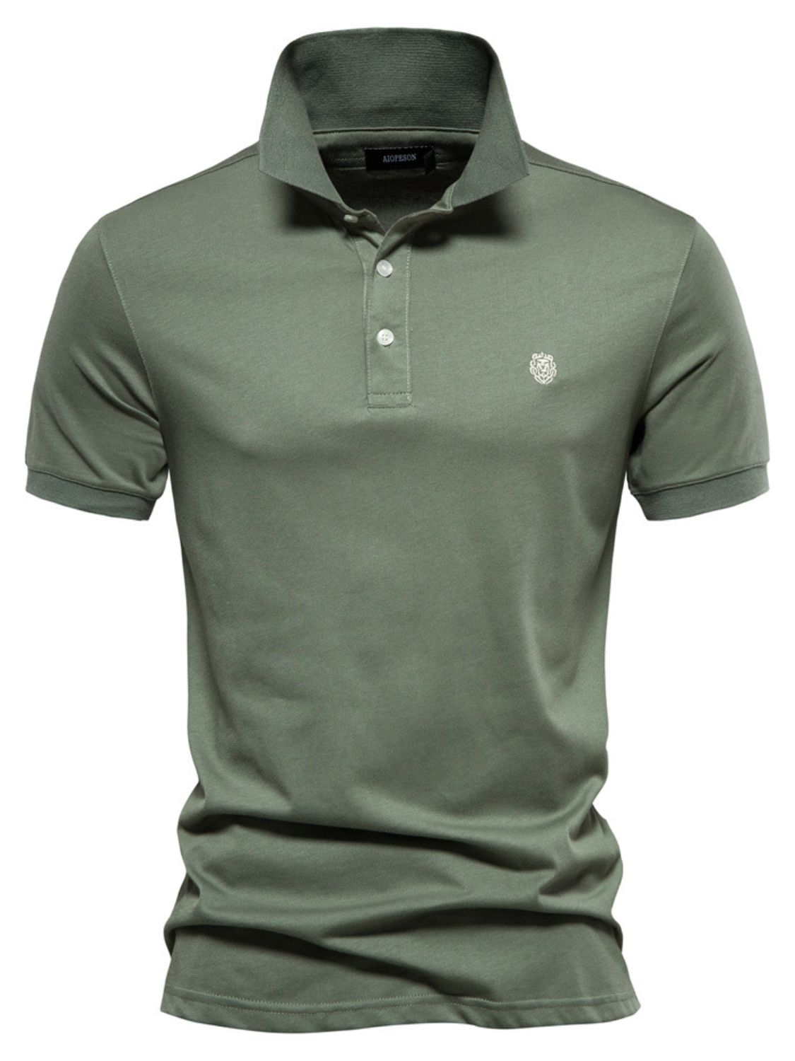 Tristan — Men's Embroidered Collared Short Sleeve Polo Men's Tailored Shorts