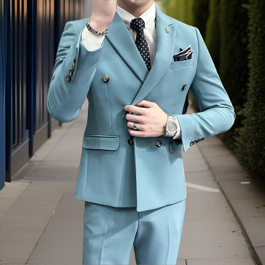 Alexandros™ | Luxury Business Suit 3-Piece Suit Set