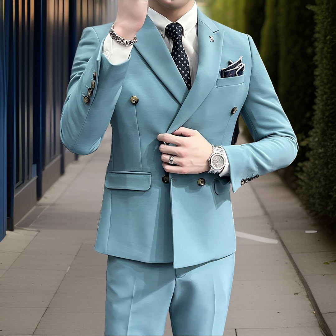 Alexandros™ — Luxury Business Suit 3-Piece Suit Set, alternate view 6