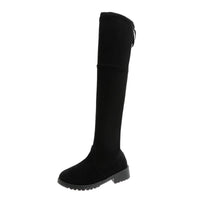 True Bellini — Over-the-Knee Boots with Back Lace-Up Detail Black Fashion Footwear, alternate view 2