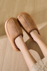Winter Marino — Thermal Round Toe Platform Slippers Fashion Footwear, alternate view 3