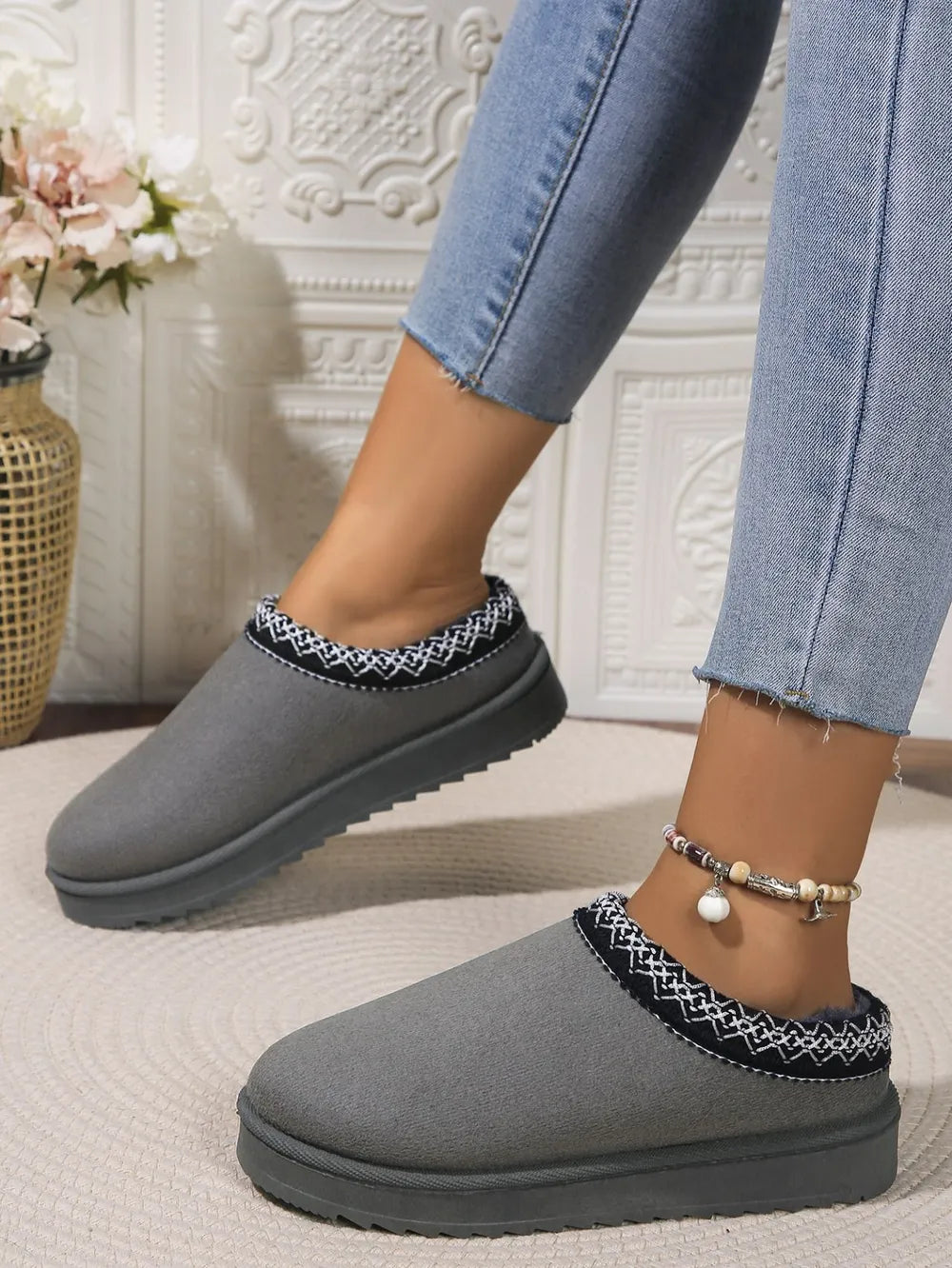 Perrin Allegra — Round Toe Platform Slippers Fashion Footwear, alternate view 5