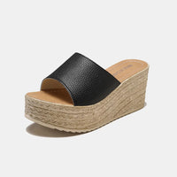 Lake Venturi — PU Leather Open Toe Sandals Fashion Footwear, alternate view 2