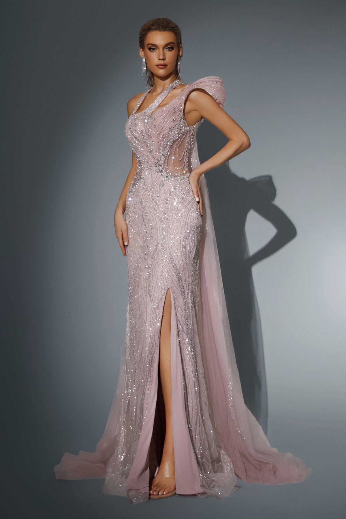 Delphine — Formal Evening Gown, alternate view 4