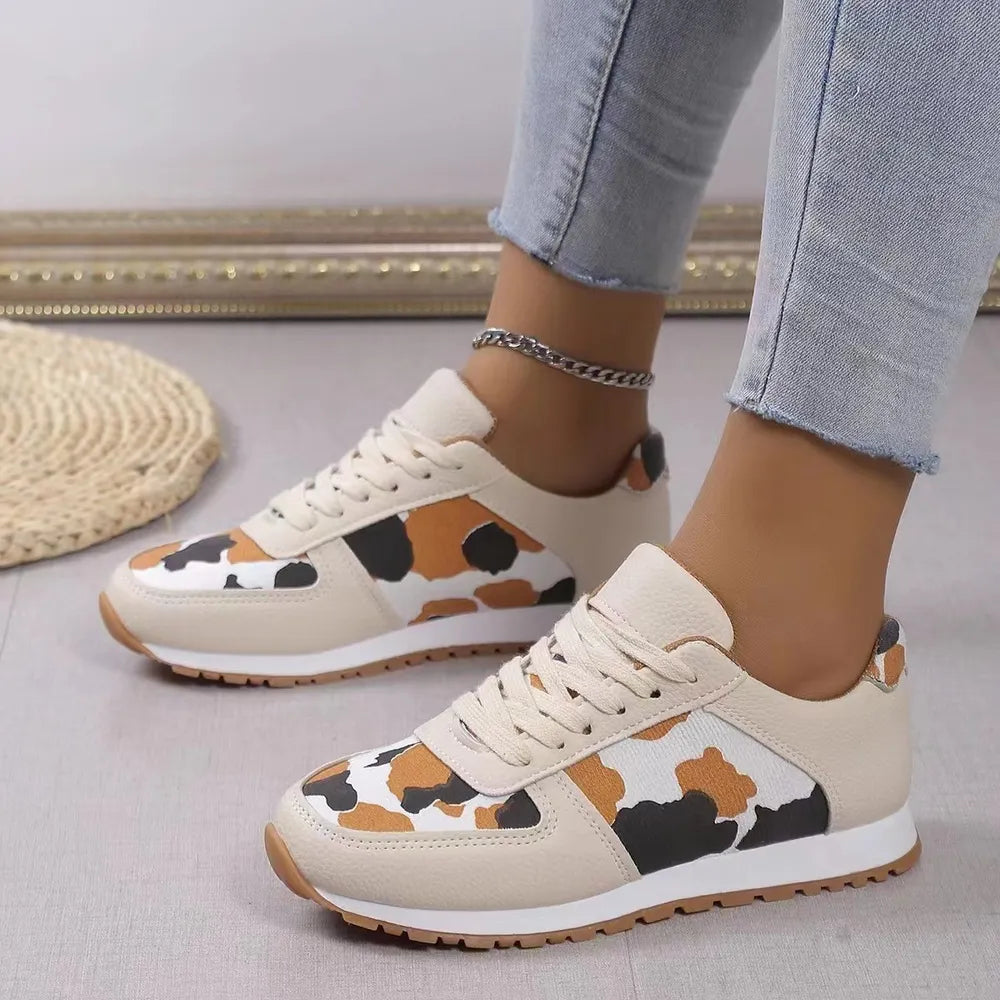 Nova Allegra — Printed PU Leather Athletic Shoes, alternate view 7