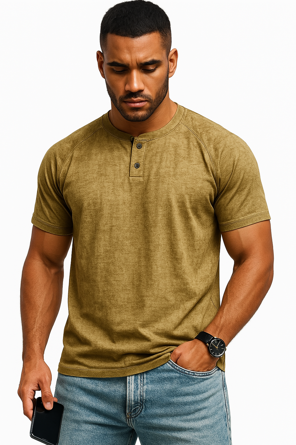 Nikolai Beaumont — Men's Full Size Round Neck Short Sleeve T-Shirt Plus Size, alternate view 4