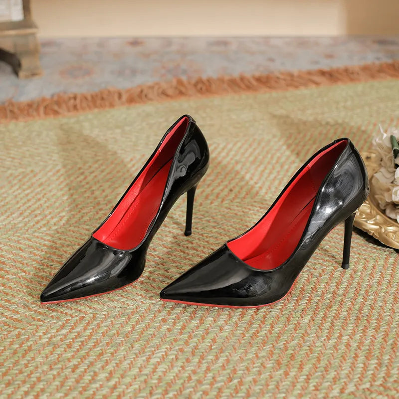 Fable Venturi — Point Toe Kitten Heels Pumps Fashion Footwear, alternate view 3