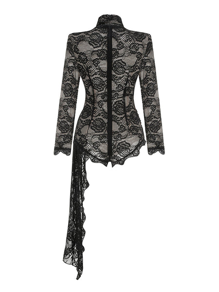 Sexy Lace See-through Bodysuit