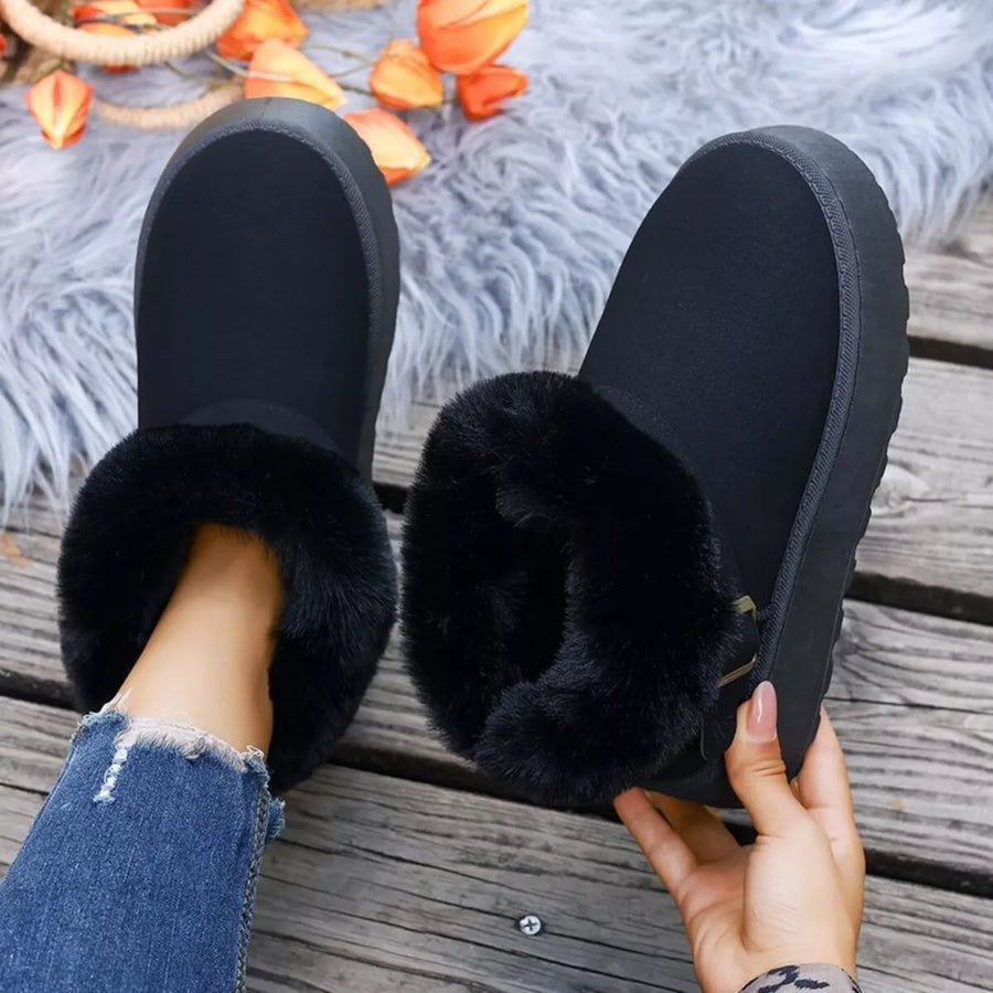 Blaise Fiorenza — Round Toe Platform Boots Fashion Footwear, alternate view 2