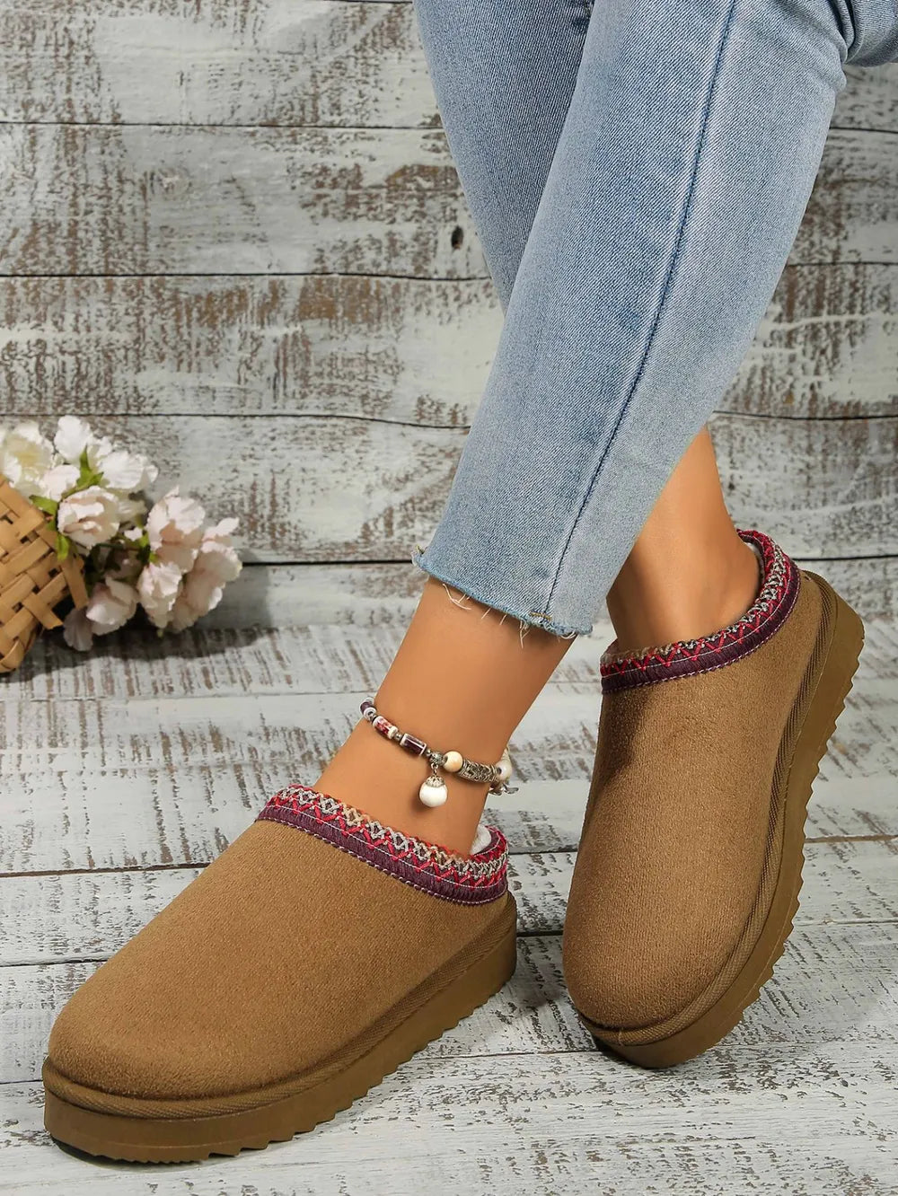 Perrin Allegra — Round Toe Platform Slippers Fashion Footwear, alternate view 7