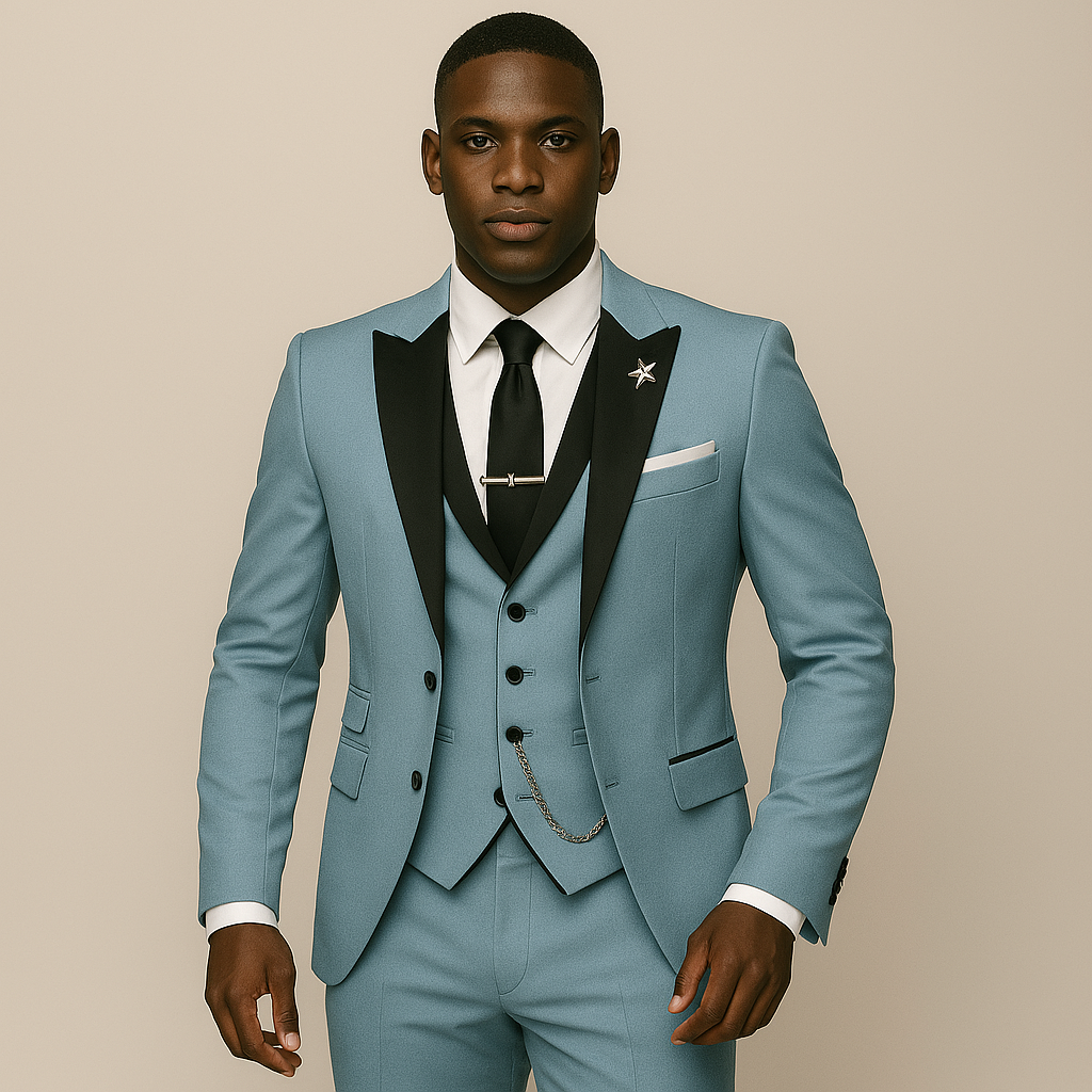 Elspeth — Men's Three-piece Suit Bridegroom Best Man Wedding Suit Men, alternate view 5