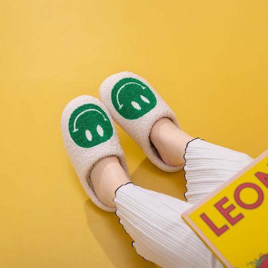 Melody Smiley Face Slippers - Opulent Empire
