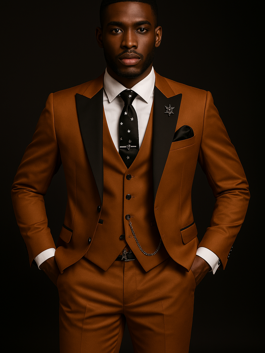 Men's Three-piece Suit Bridegroom Best Man Wedding Suit Men