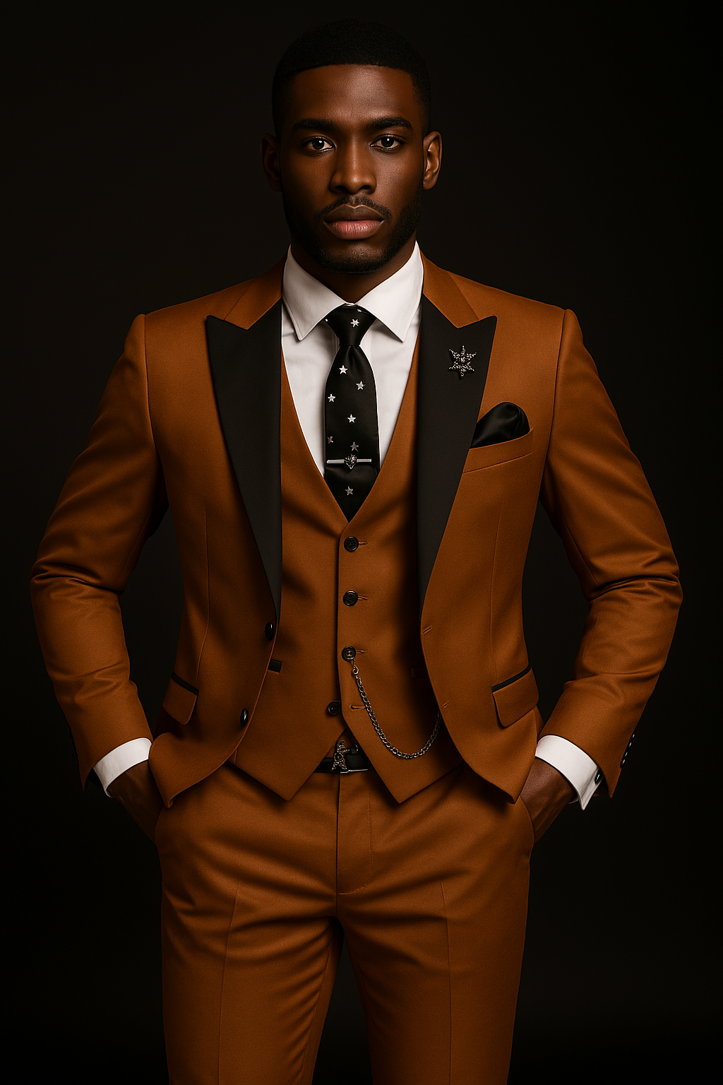 Elspeth — Men's Three-piece Suit Bridegroom Best Man Wedding Suit Men, alternate view 34