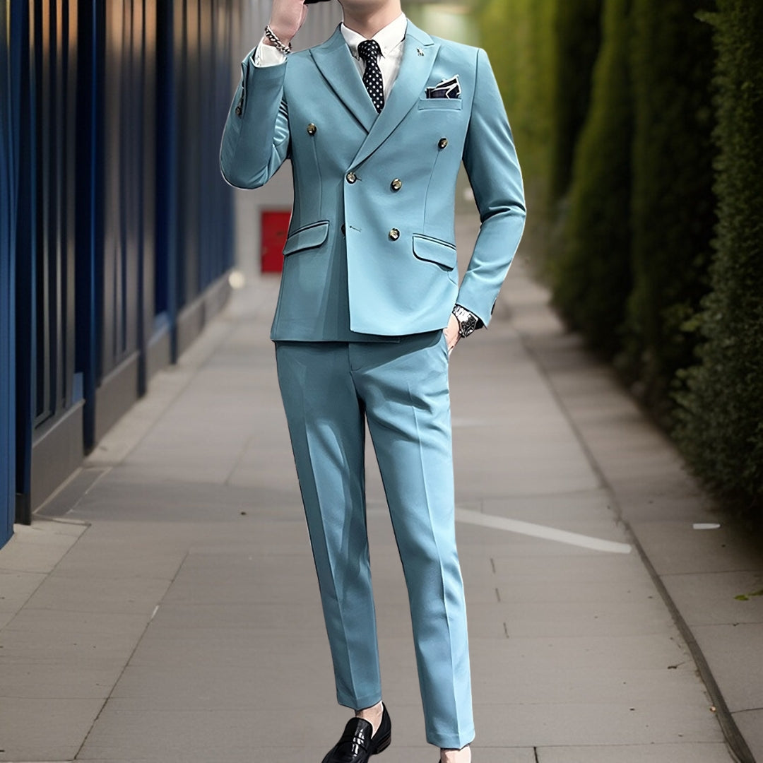 Alexandros™ — Luxury Business Suit 3-Piece Suit Set, alternate view 10