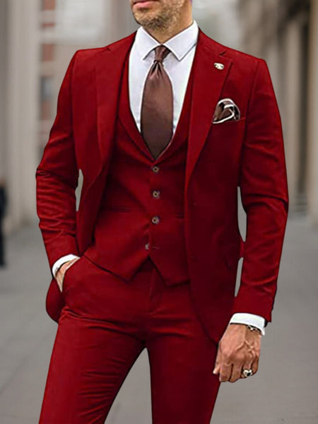 Danielius™ | Premium Business Suit 3-Piece Suit Set
