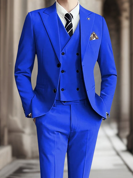 Yannis™ | Elegant Three-Piece Wedding Suit Set