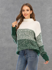 Ocean Fontaine — Angel Wings Color Block Turtleneck Sweater, alternate view 5