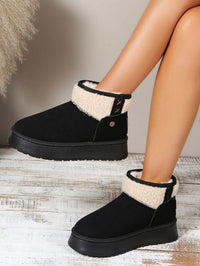 Zephyr Bellini — Platform Sherpa Lined Winter Boots Fashion Footwear, alternate view 7