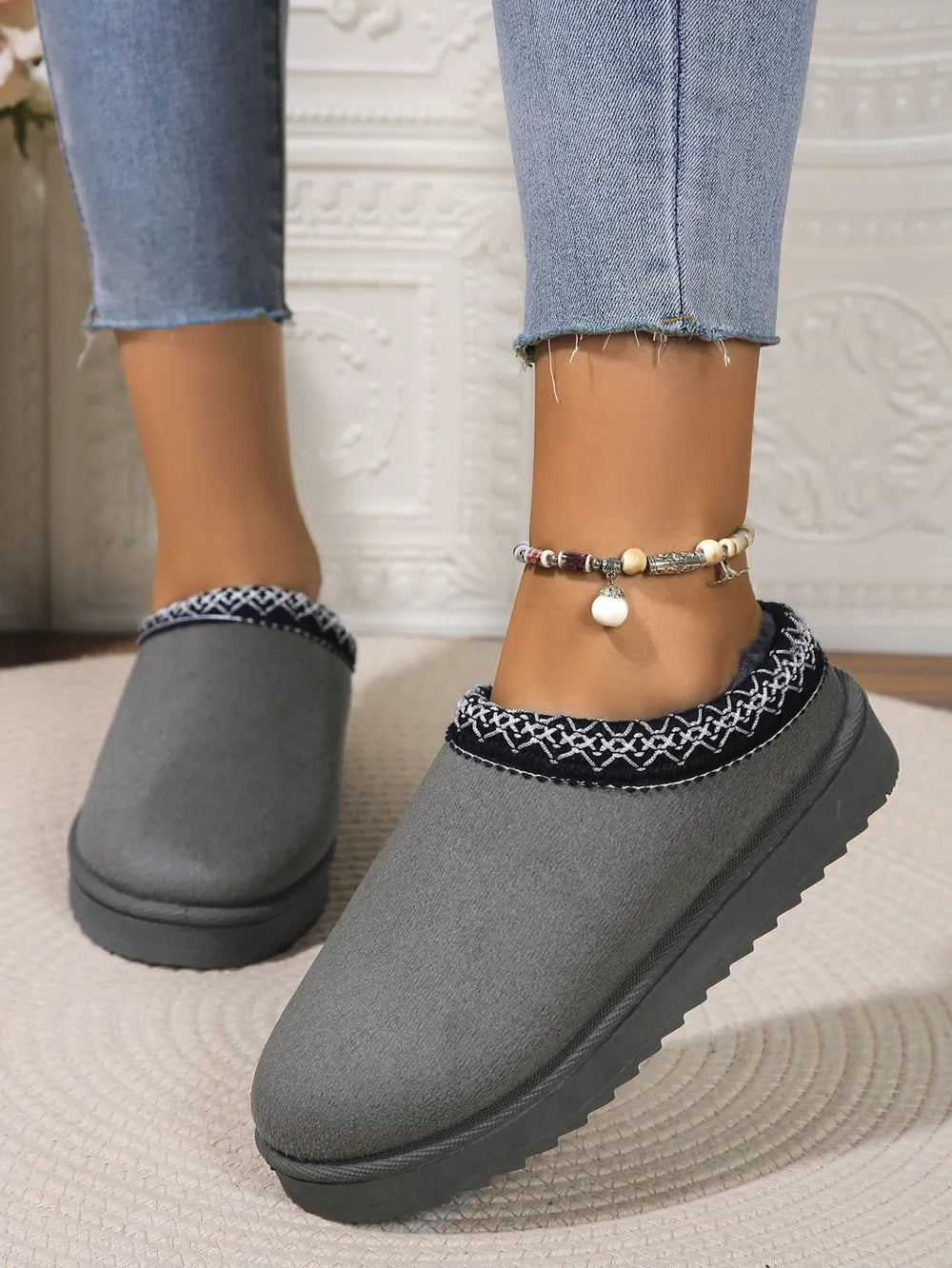 Perrin Allegra — Round Toe Platform Slippers Fashion Footwear, alternate view 3