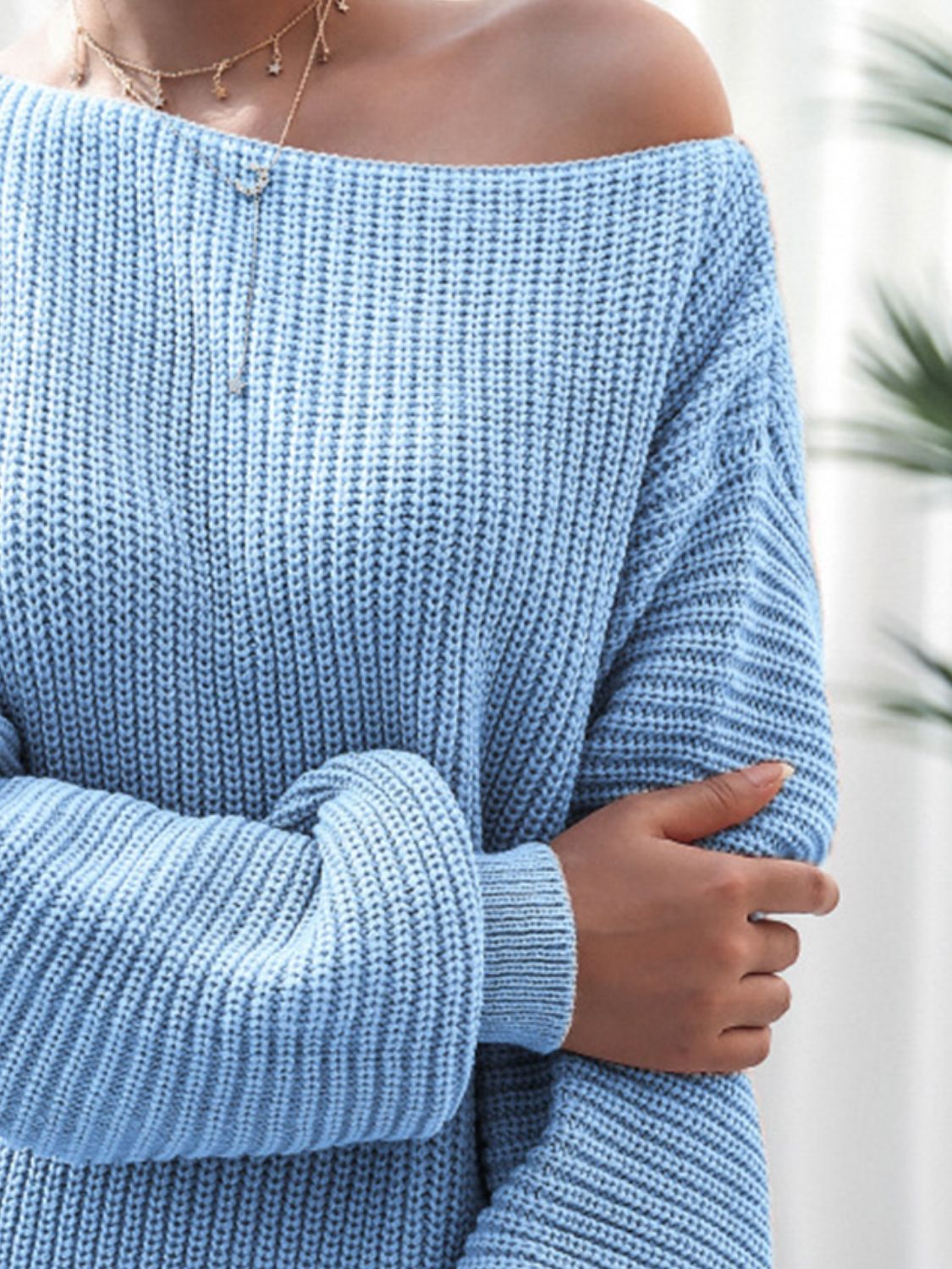 Noa Delacroix — Rib-Knit Mini Sweater Dress, alternate view 14