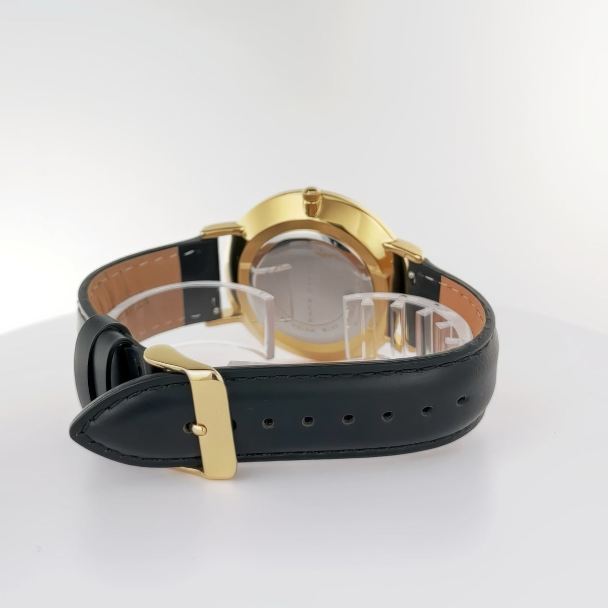 Alfred Sung Metropolitan Date Green Dial Black Leather Strap watch — Metropolitan Date Green Dial Black…, alternate view 3