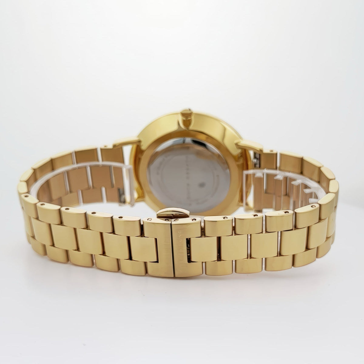 Alfred Sung Metropolitan Date Green Dial Gold Bracelet watch — Metropolitan Date Green Dial Gold Bracelet watch, alternate…