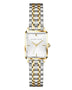 Alfred Sung Octavia XS Silver Sunray Dial Two-Tone Bracelet Ladies watch