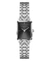 Alfred Sung Octavia XS Black Dial Silver Bracelet Ladies watch