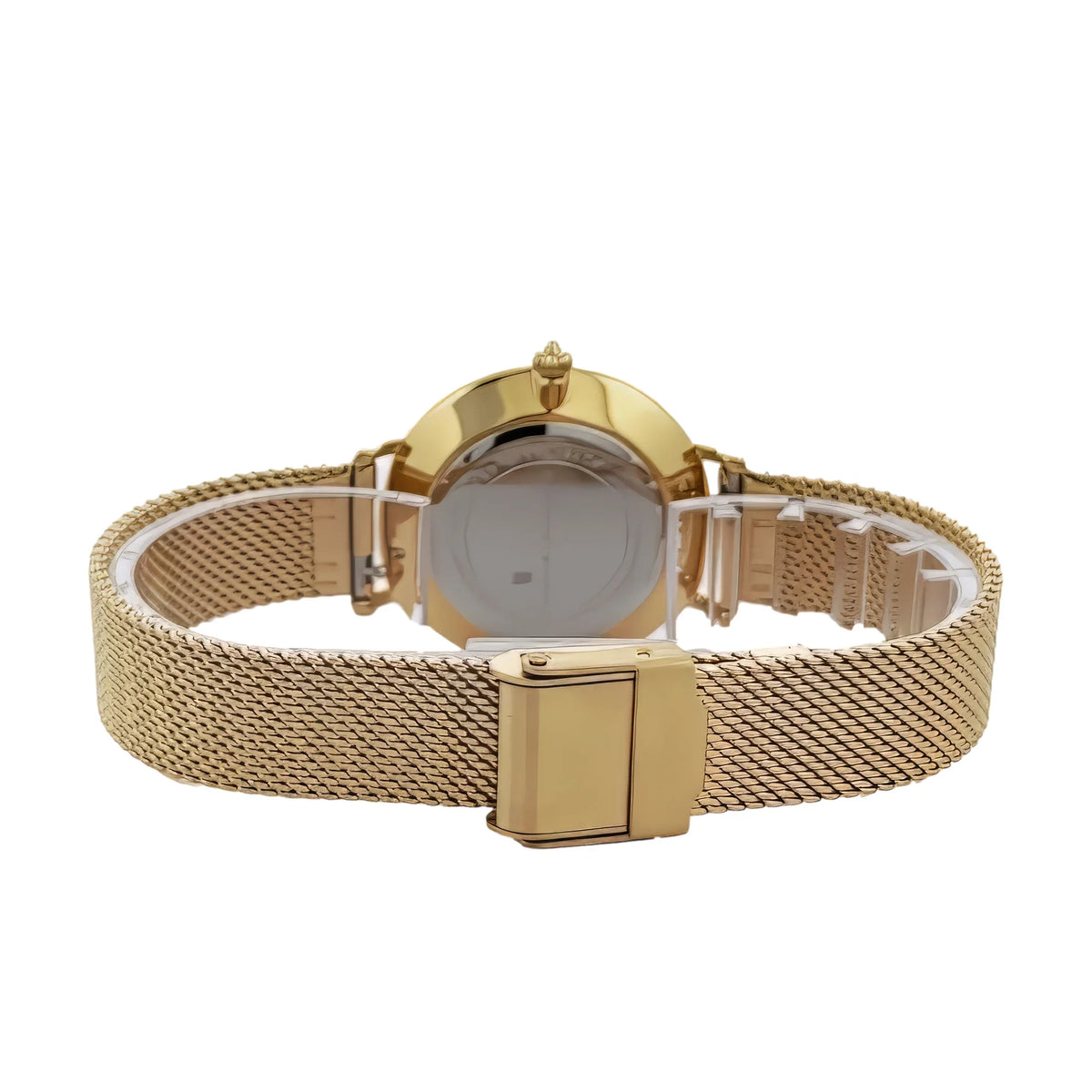 Alfred Sung Serenity Black Dial Gold Bracelet Ladies watch — Serenity Black Dial Gold Bracelet Ladies watch, alternate view 3