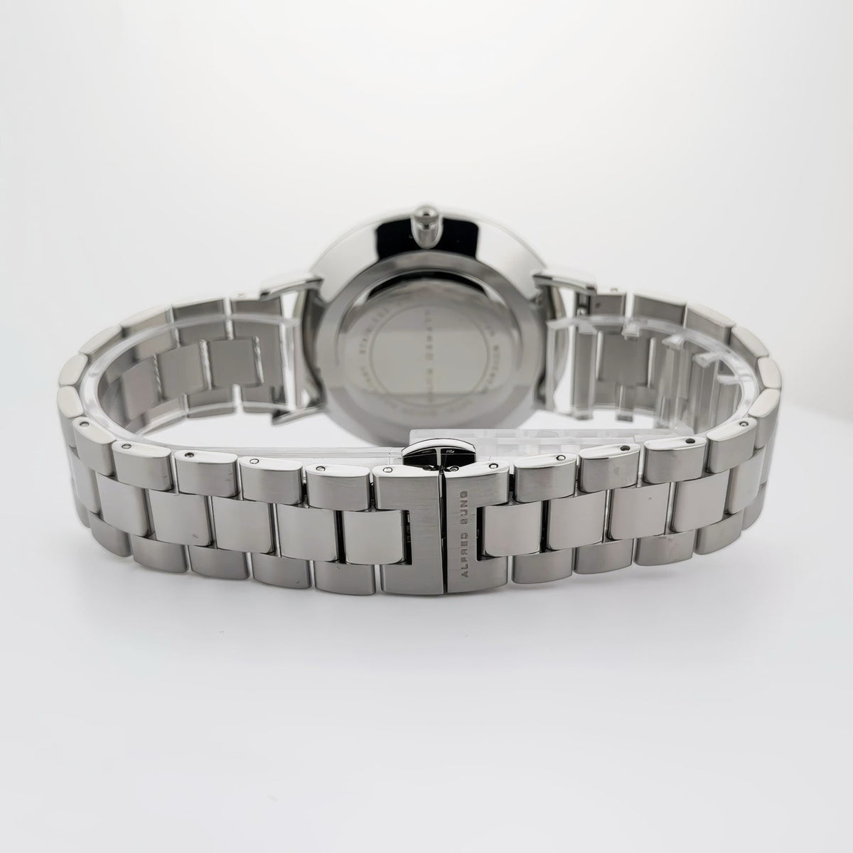 Alfred Sung Metropolitan Date Black Dial Silver Bracelet watch — Metropolitan Date Black Dial Silver Bracelet…, alternate…