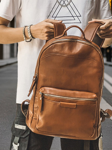 Alexander™ | Premium Leather Backpack
