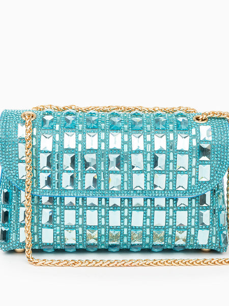 Ayesha Gemstones Clutch Bag - Opulent Empire