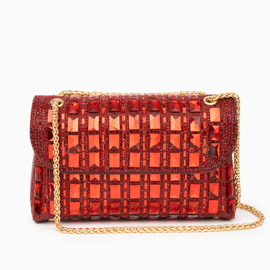 Ayesha Gemstones Clutch Bag - Opulent Empire