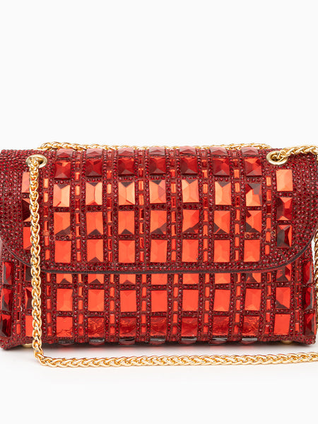 Ayesha Gemstones Clutch Bag - Opulent Empire
