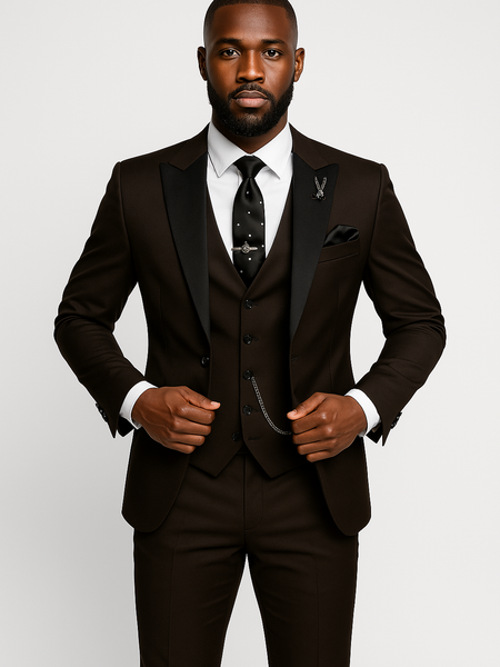 Men's Three-piece Suit Bridegroom Best Man Wedding Suit Men