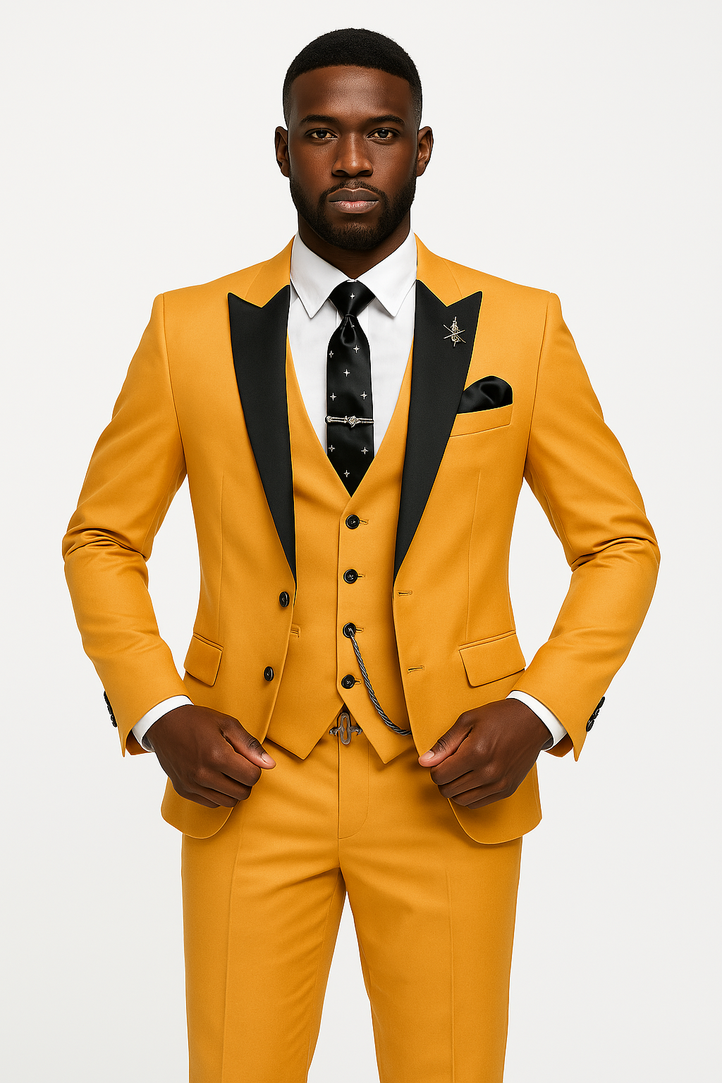 Elspeth — Men's Three-piece Suit Bridegroom Best Man Wedding Suit Men, alternate view 36