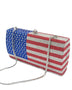 American Flag Diamond Handbag