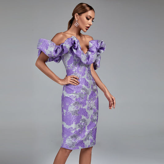 Short fitted pleated strapless dress with backless design for a chic and elegant look