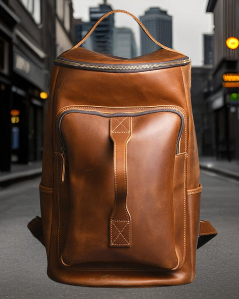 Benjamin™ | Vintage Leather Backpack