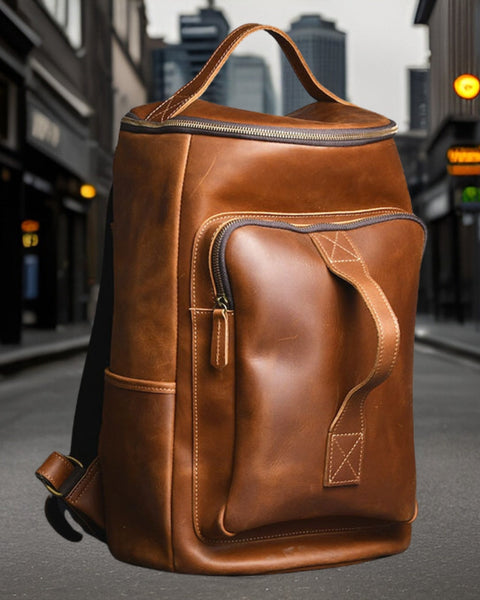 Benjamin™ | Vintage Leather Backpack